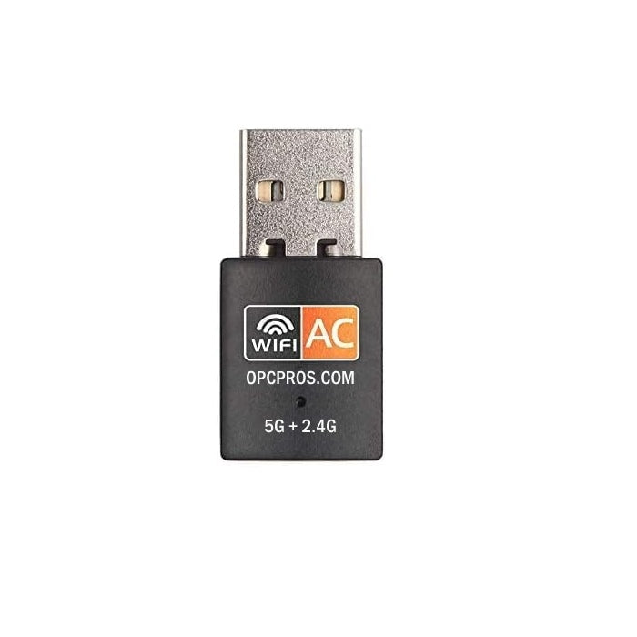 USB Wireless Network Adapter 802.11ac Dual Band 2.4GHz/5Ghz for Desktop Laptop PC Windows 10/8/7/XP, MAC OS, Linux etc