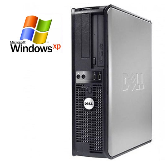 Restored Windows XP Dell Computer OptiPlex 780 DT 500GB 4GB RAM SP3 32Bit Desktop PC